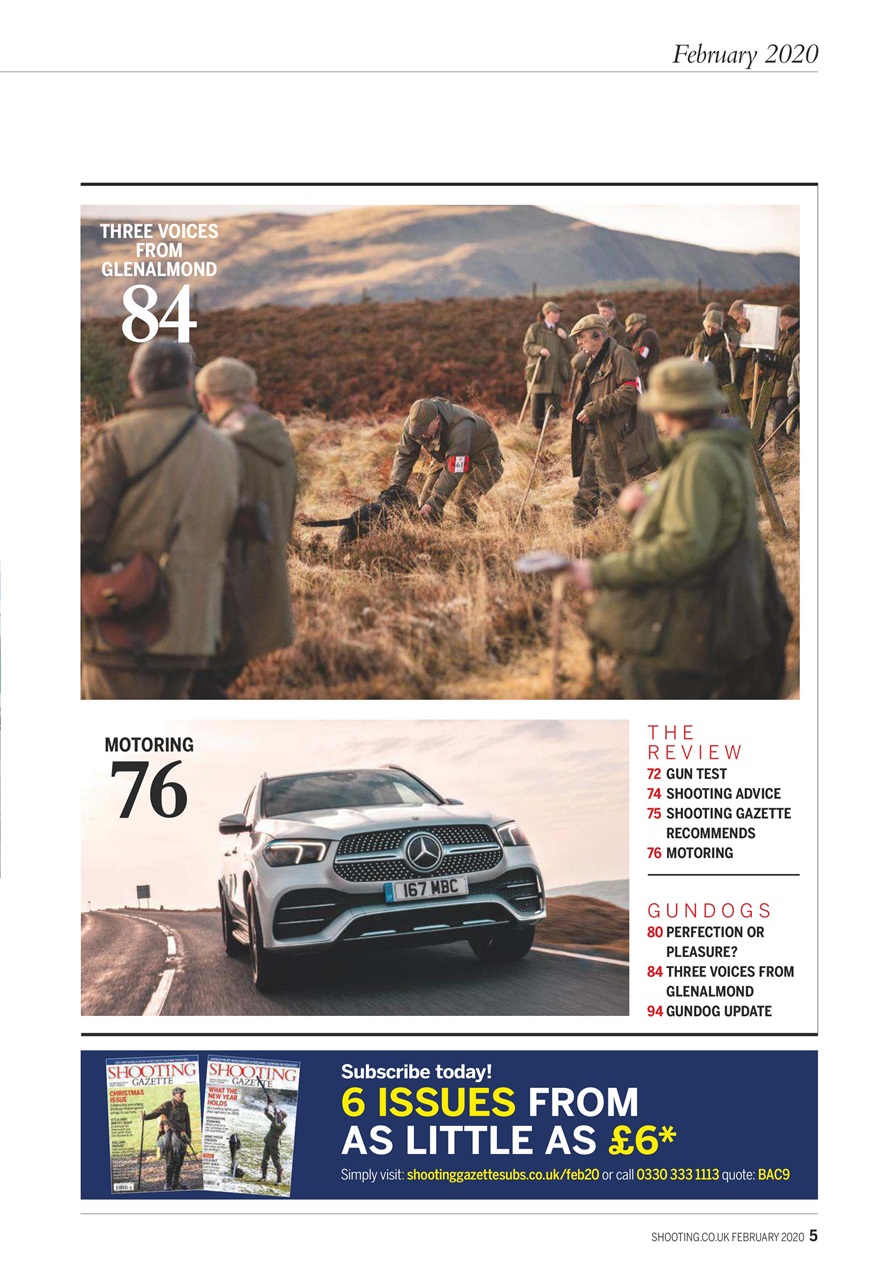 Shooting Gazette Preview Pages
