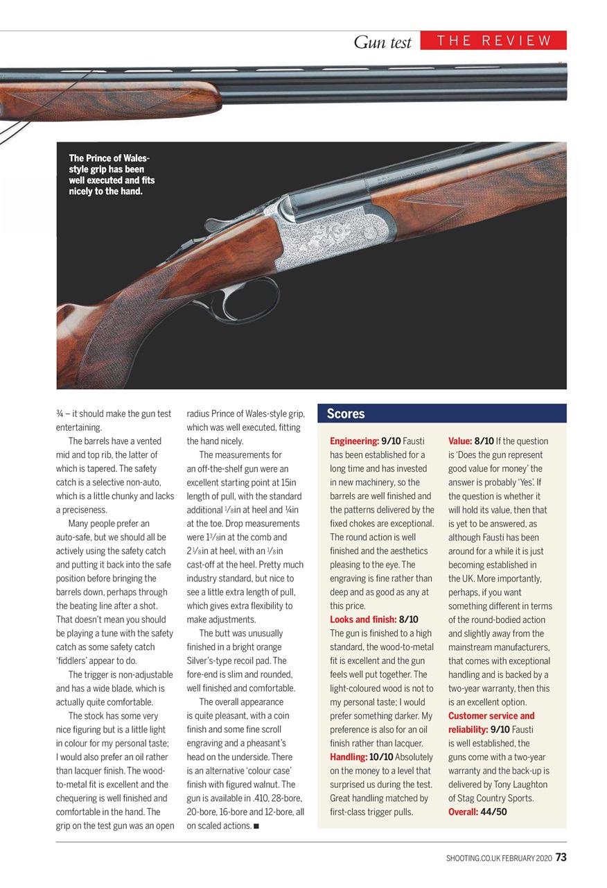 Shooting Gazette Preview Pages
