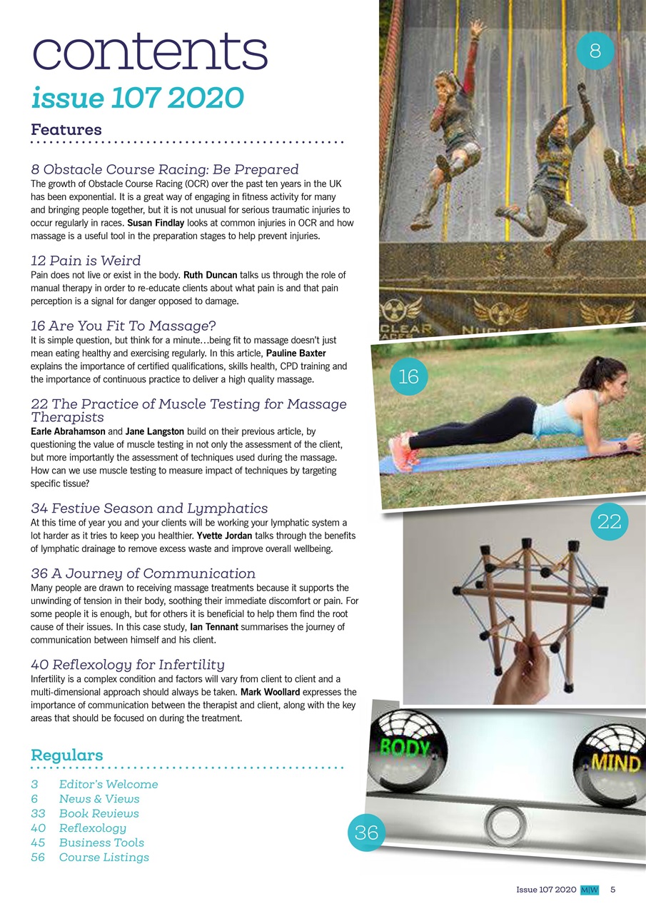 Massage World Preview Pages