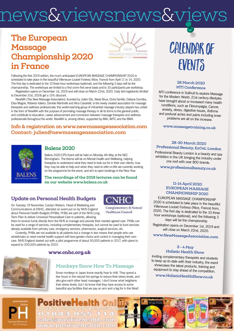 Massage World Preview Pages