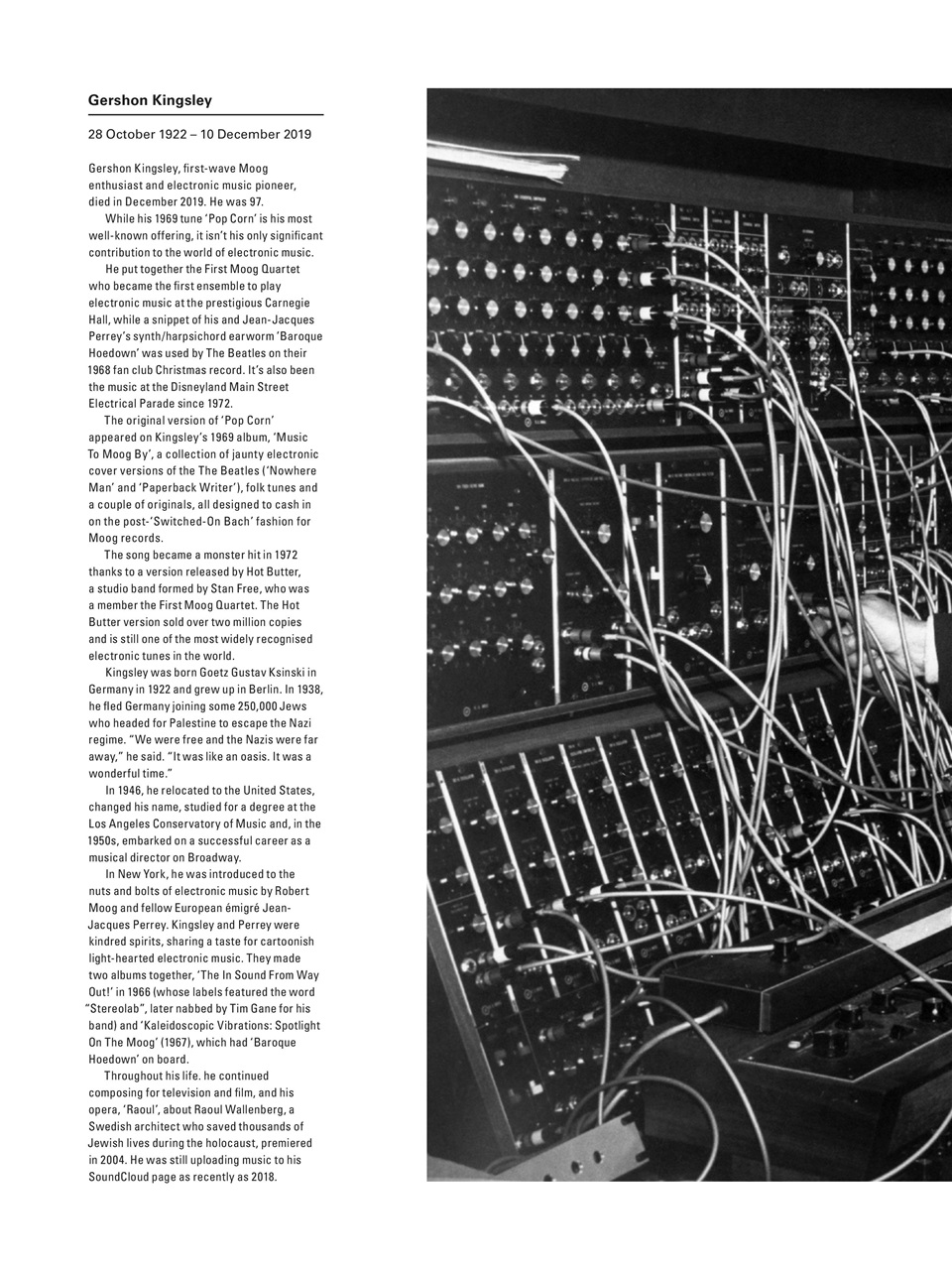Electronic Sound Preview Pages