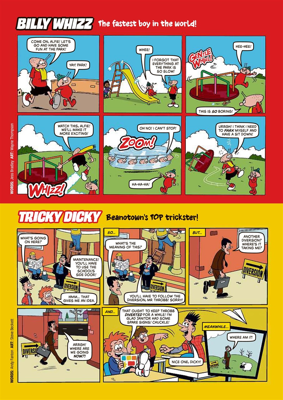 Beano Preview Pages
