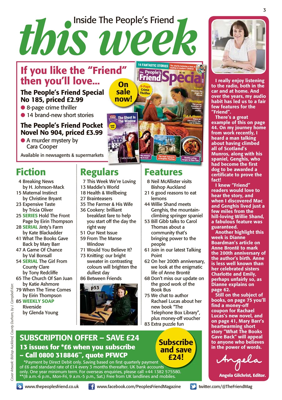 The People’s Friend Preview Pages