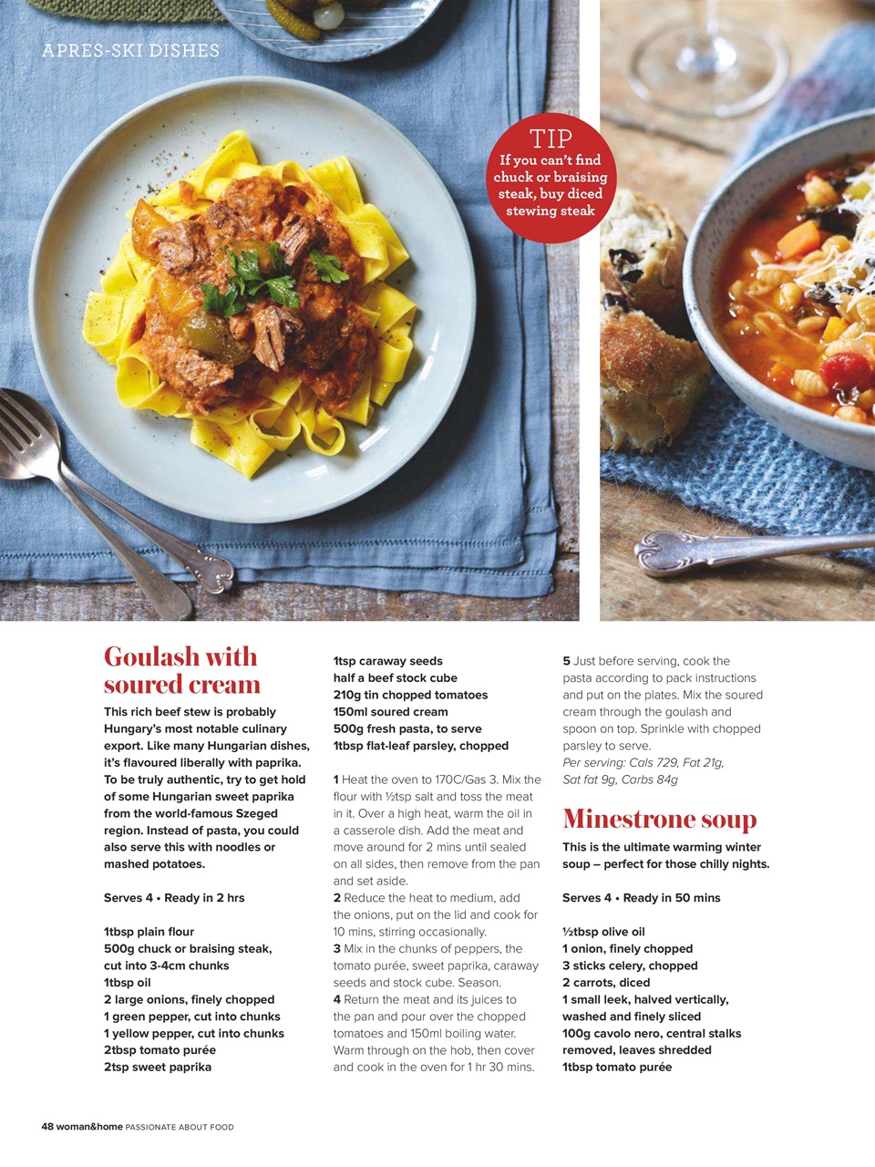 Woman & Home Feel Good Food Preview Pages