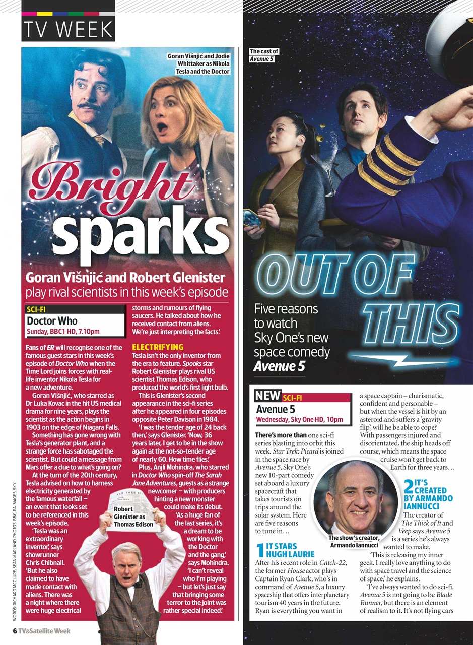 TV & Satellite Week Preview Pages