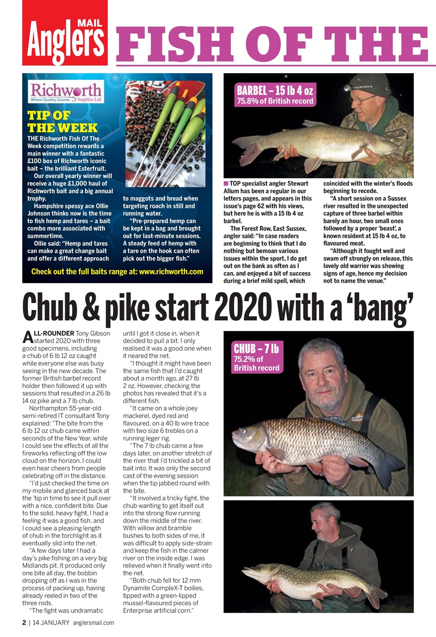 Anglers Mail Preview Pages