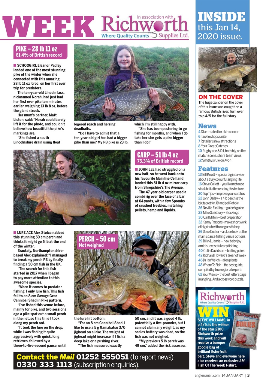Anglers Mail Preview Pages