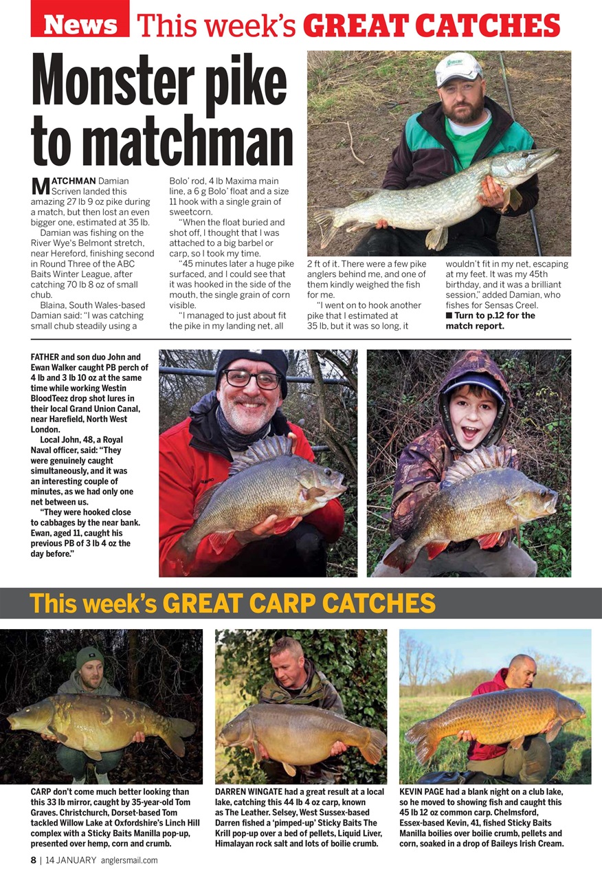 Anglers Mail Preview Pages
