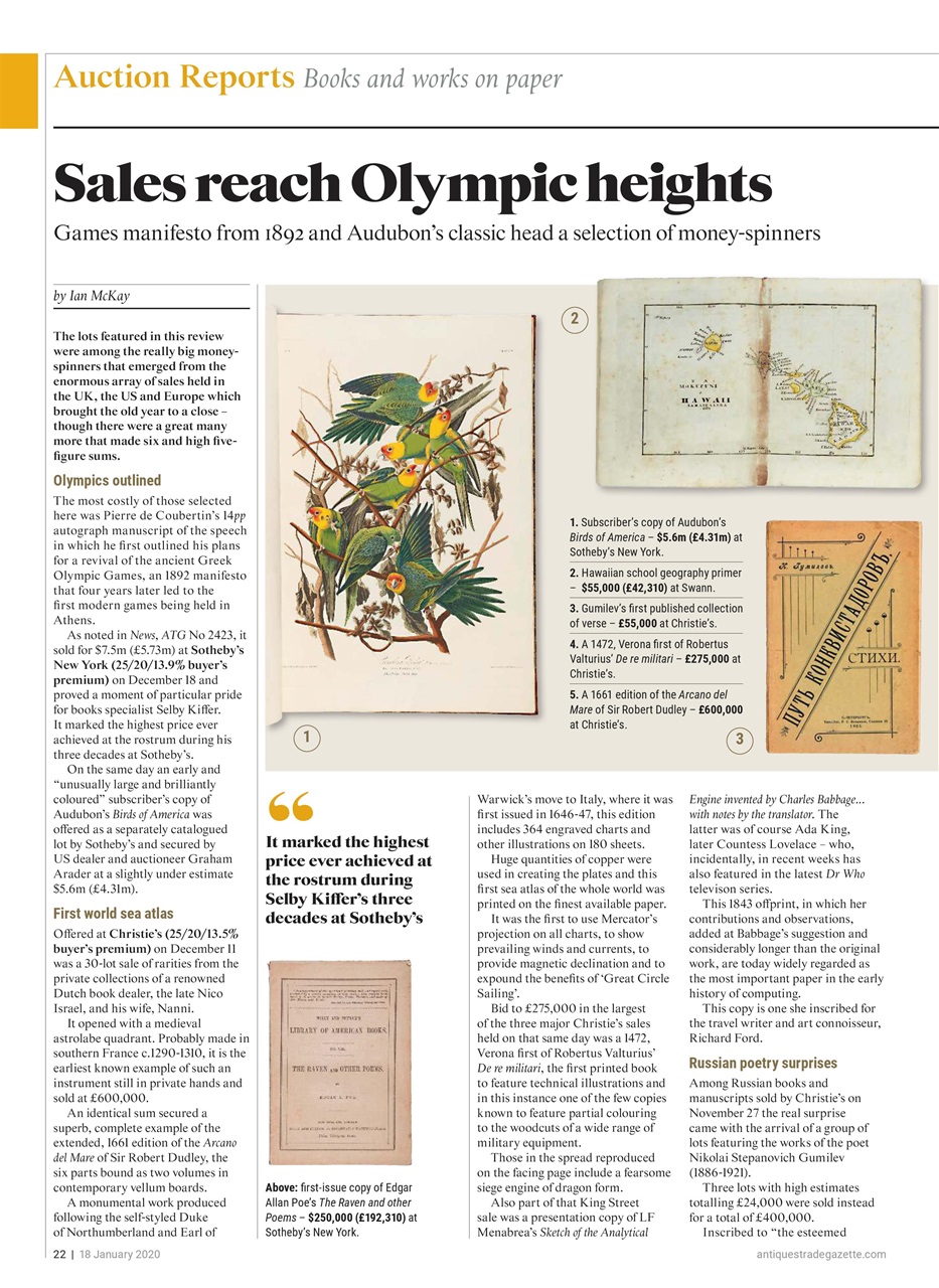 Antiques Trade Gazette Preview Pages