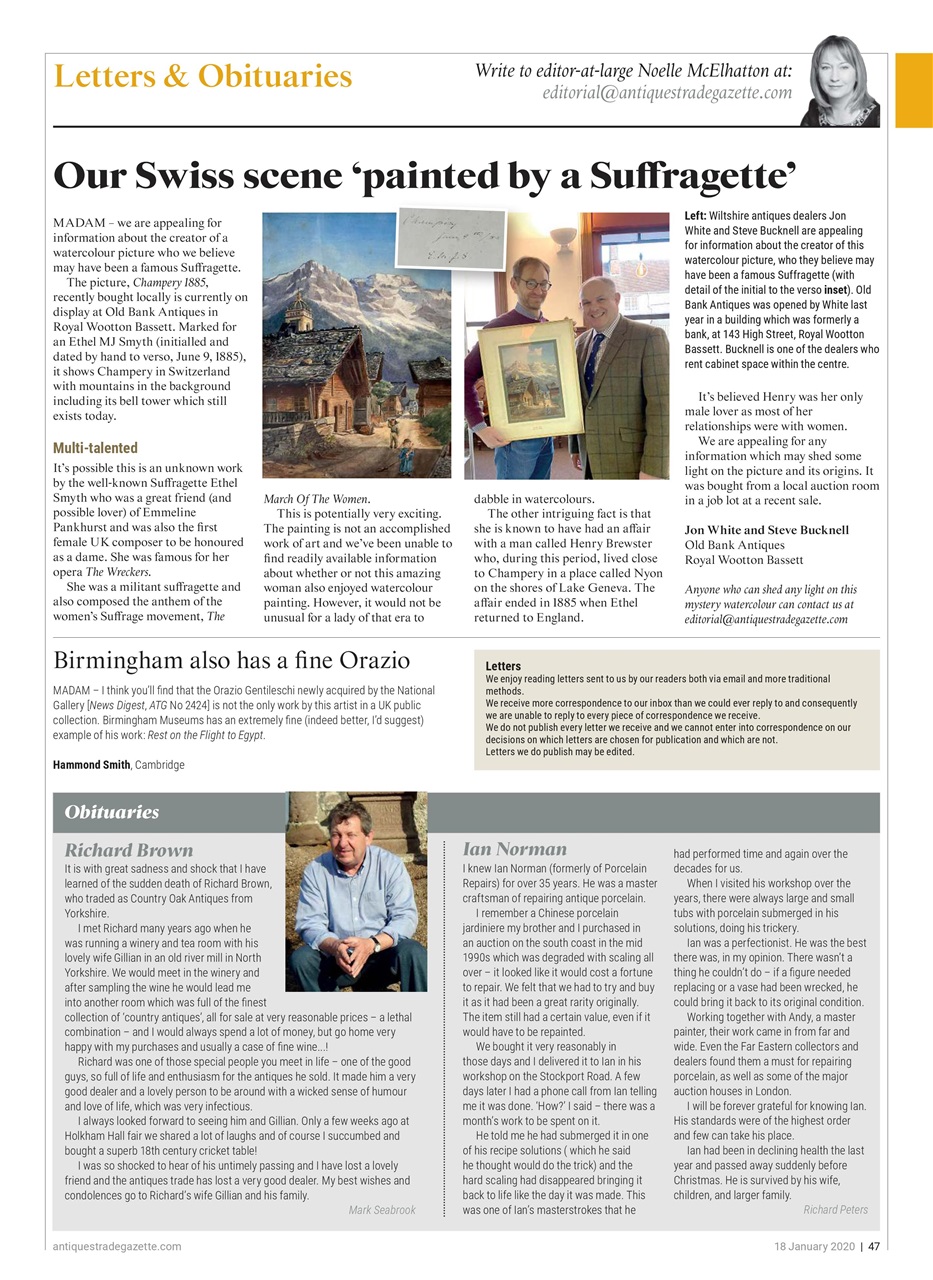 Antiques Trade Gazette Preview Pages