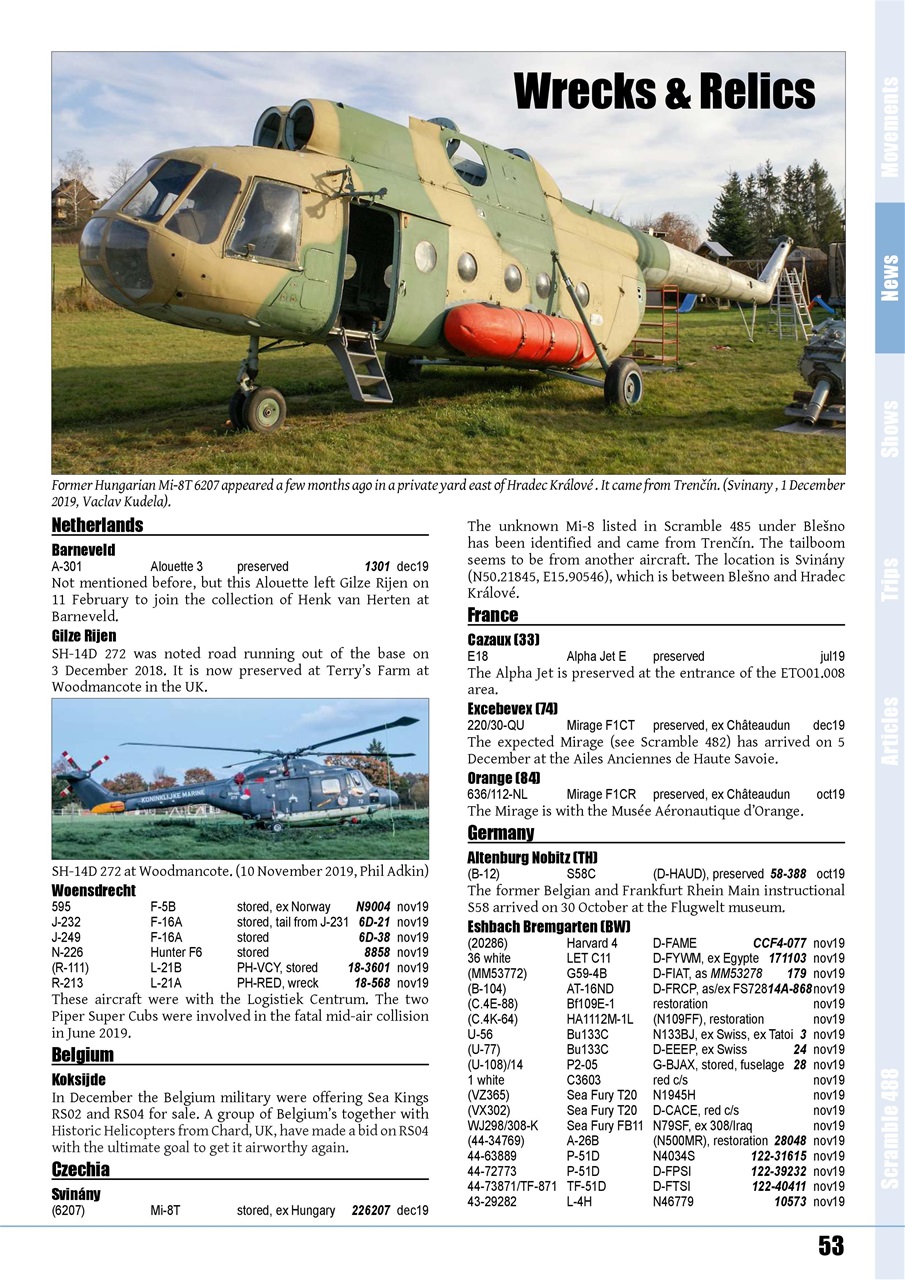 Scramble Magazine Preview Pages