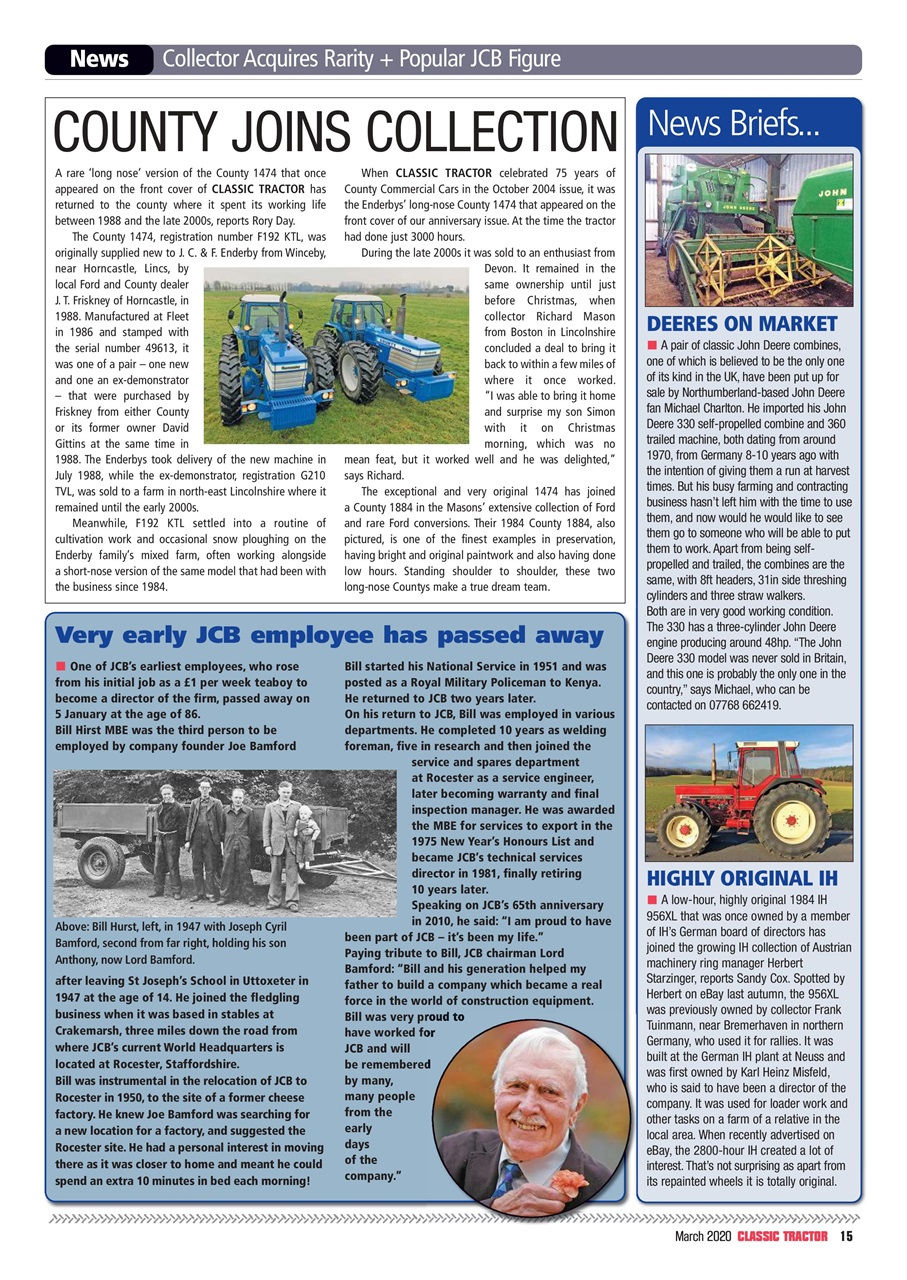 Classic Tractor Preview Pages