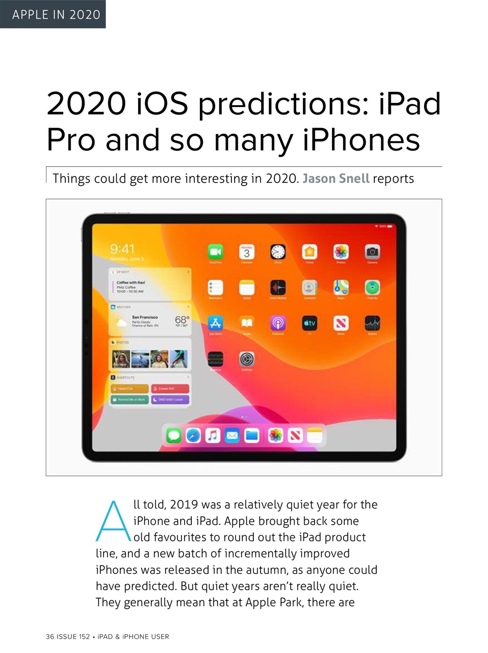 iPad and iPhone User Preview Pages