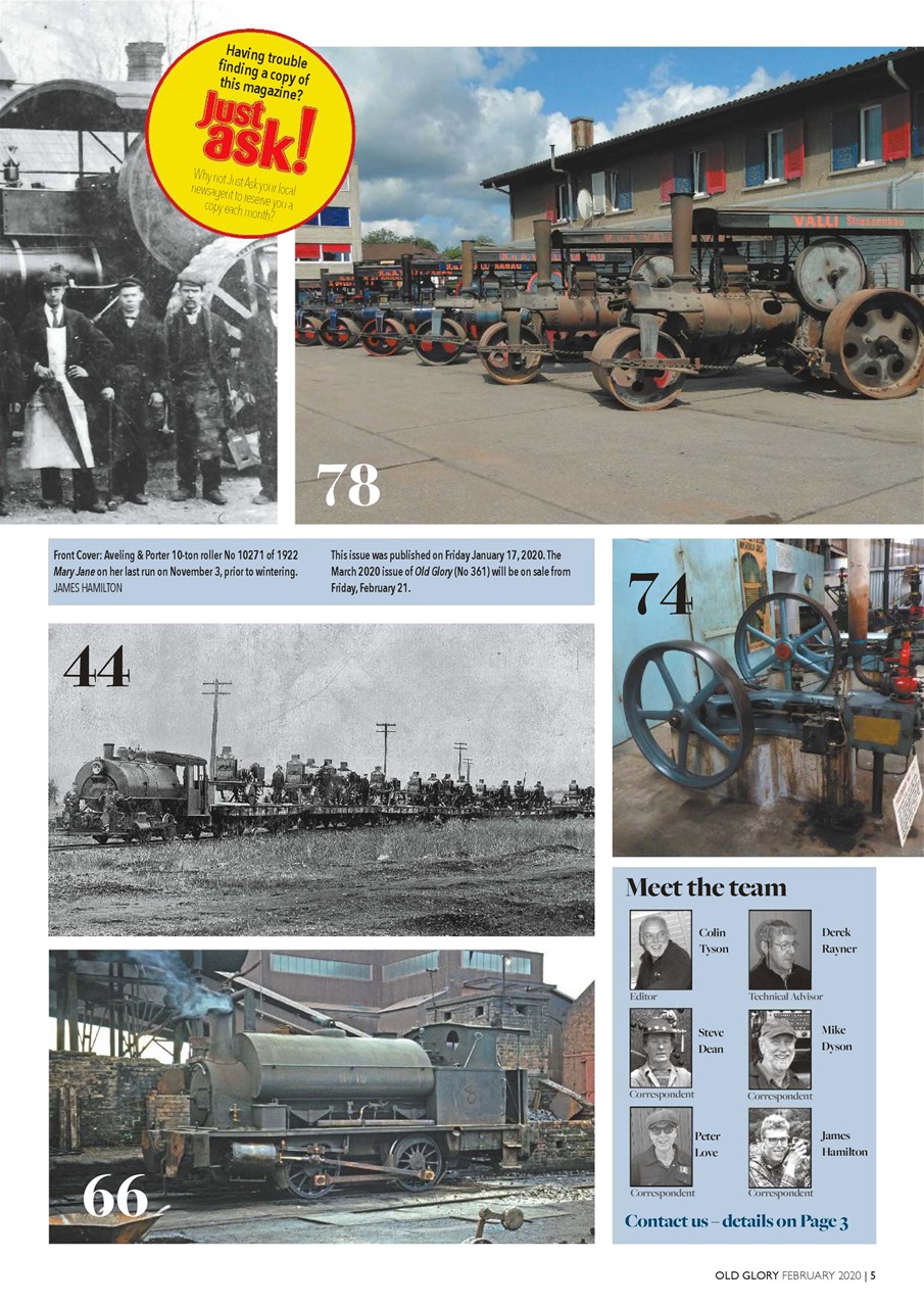 Old Glory Magazine Preview Pages