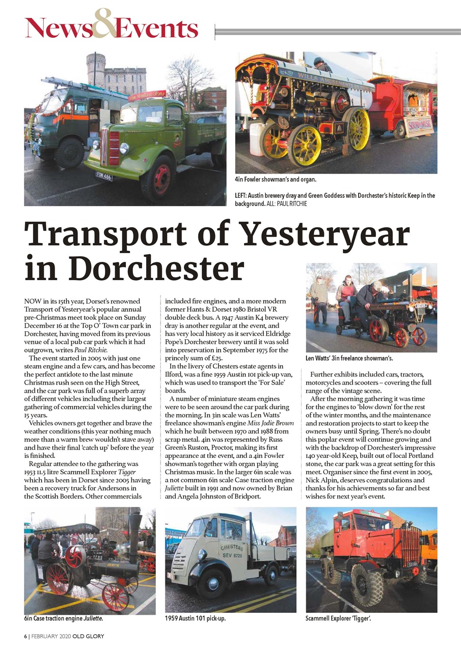 Old Glory Magazine Preview Pages