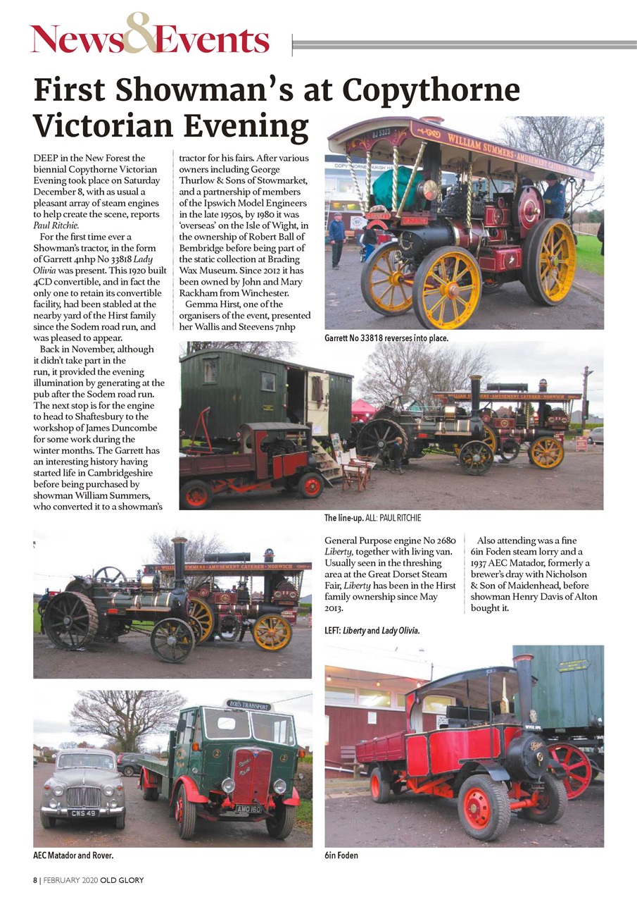 Old Glory Magazine Preview Pages