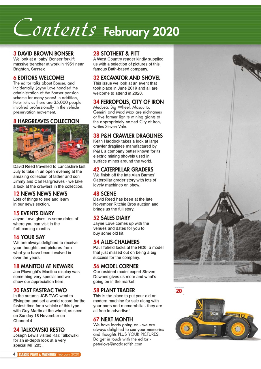 Classic Plant & Machinery Preview Pages