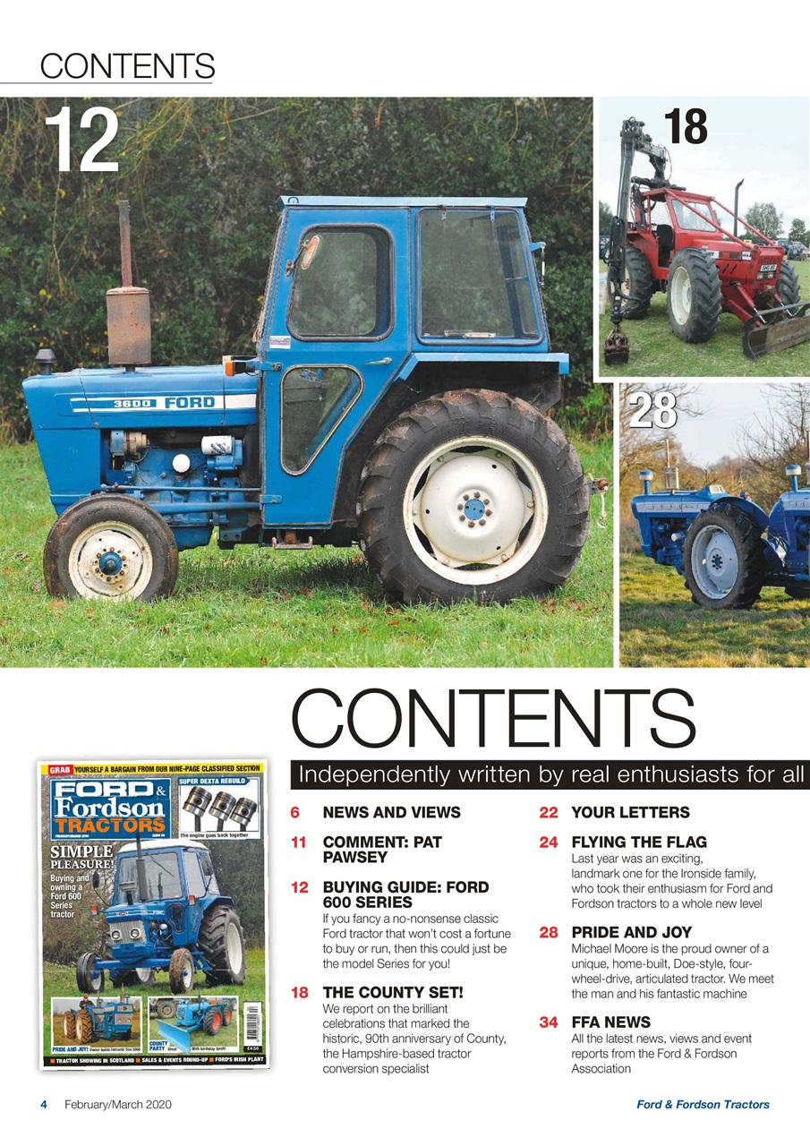 Ford & Fordson Preview Pages