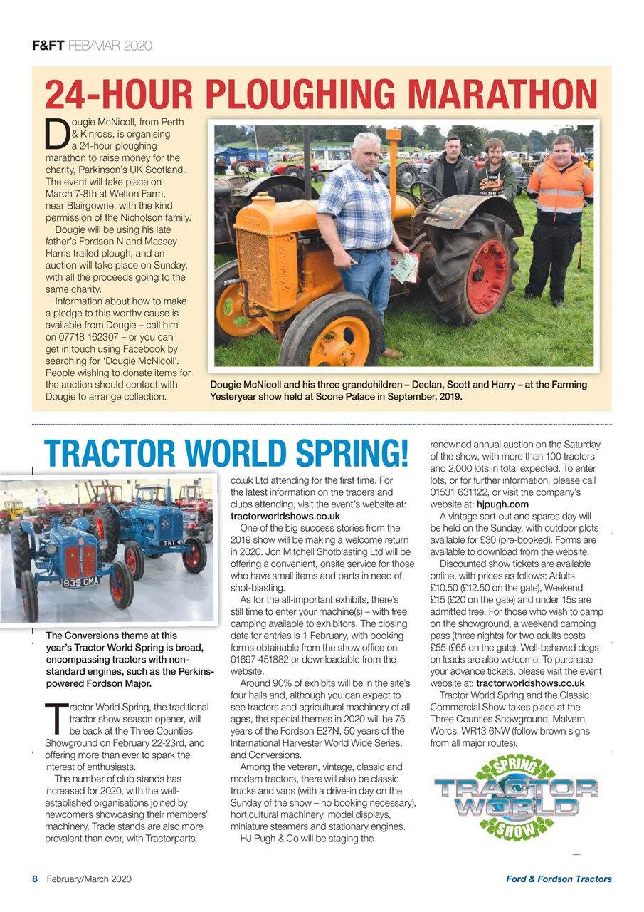 Ford & Fordson Preview Pages