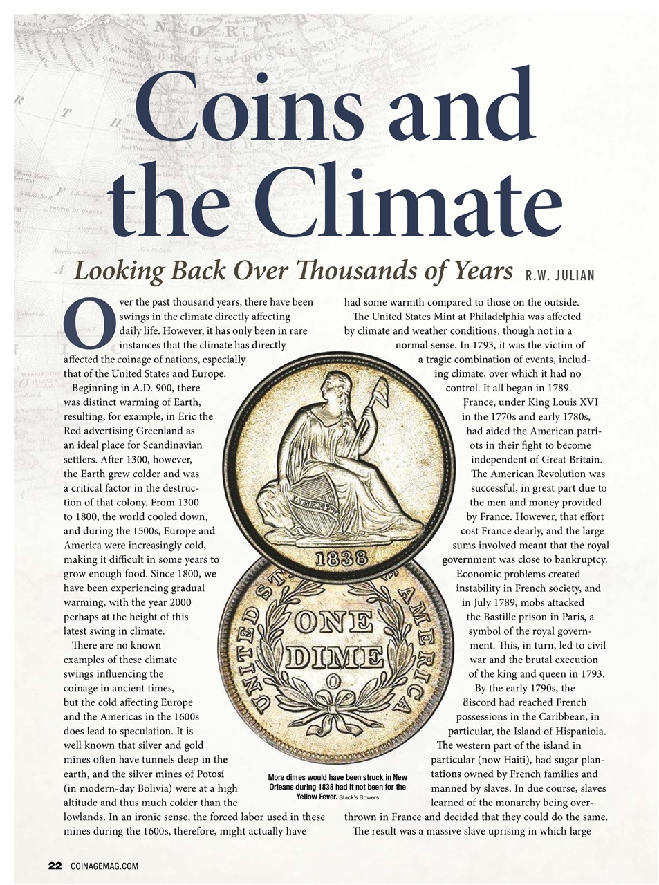 COINage Magazine Preview Pages