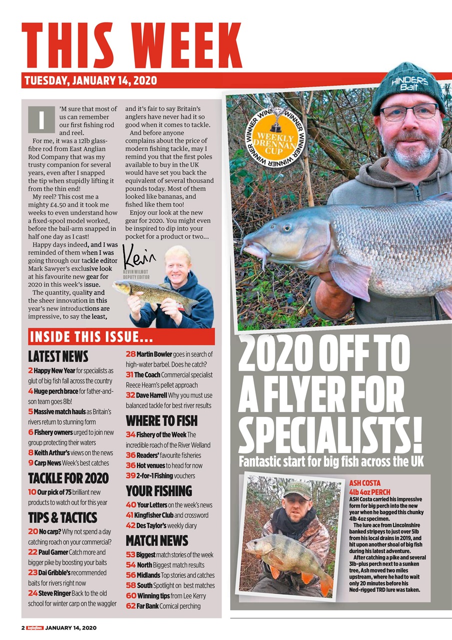 Angling Times Preview Pages