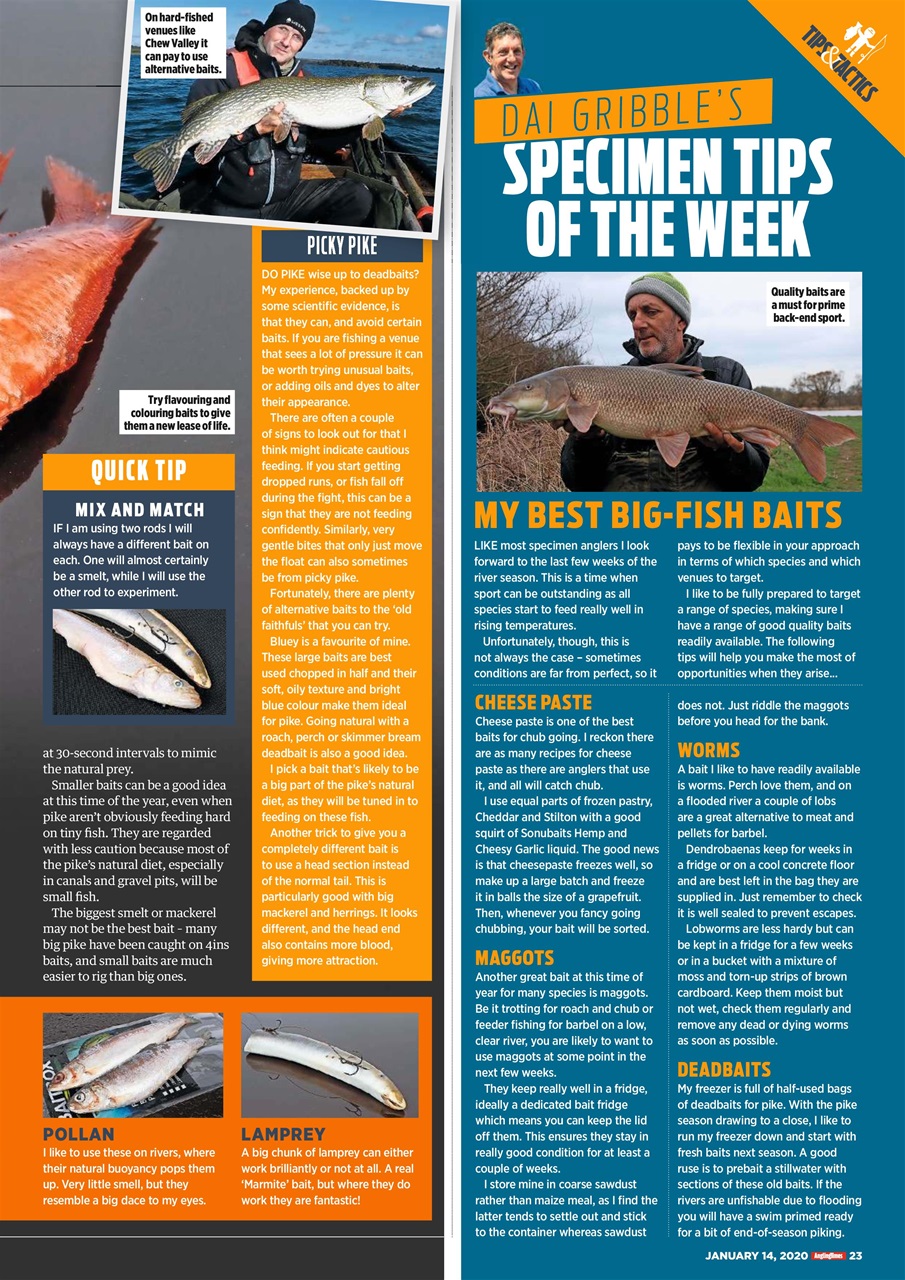 Angling Times Preview Pages