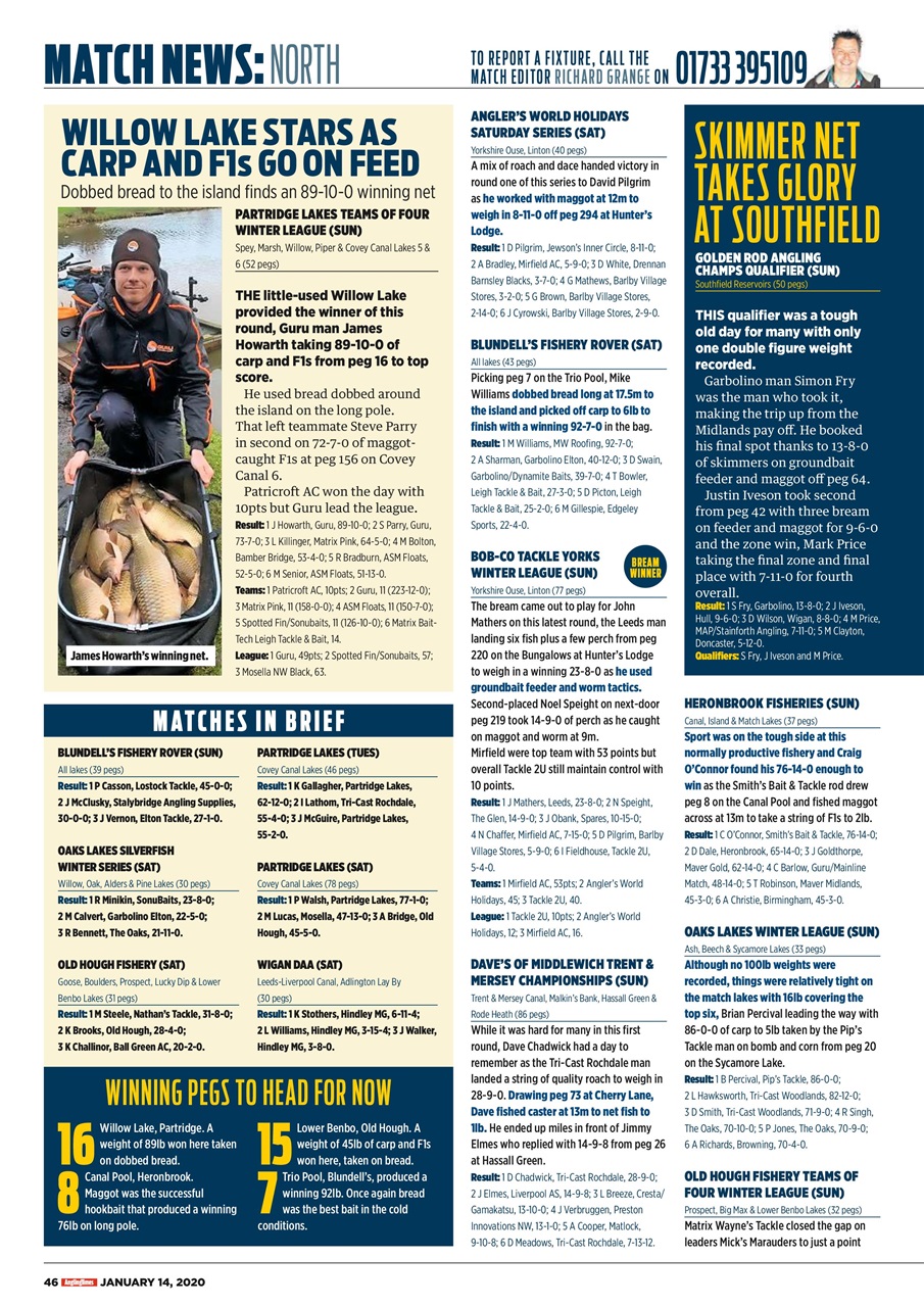 Angling Times Preview Pages