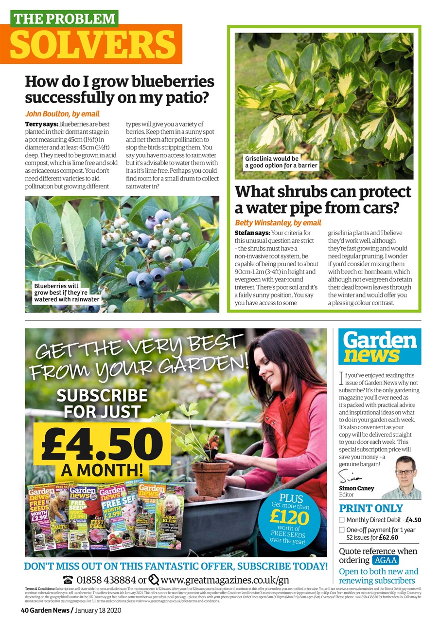 Garden News Preview Pages