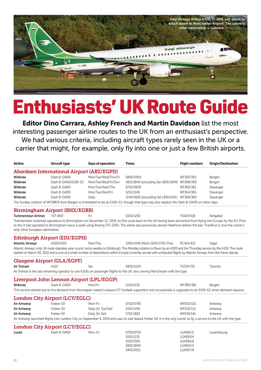 Aviation News Preview Pages