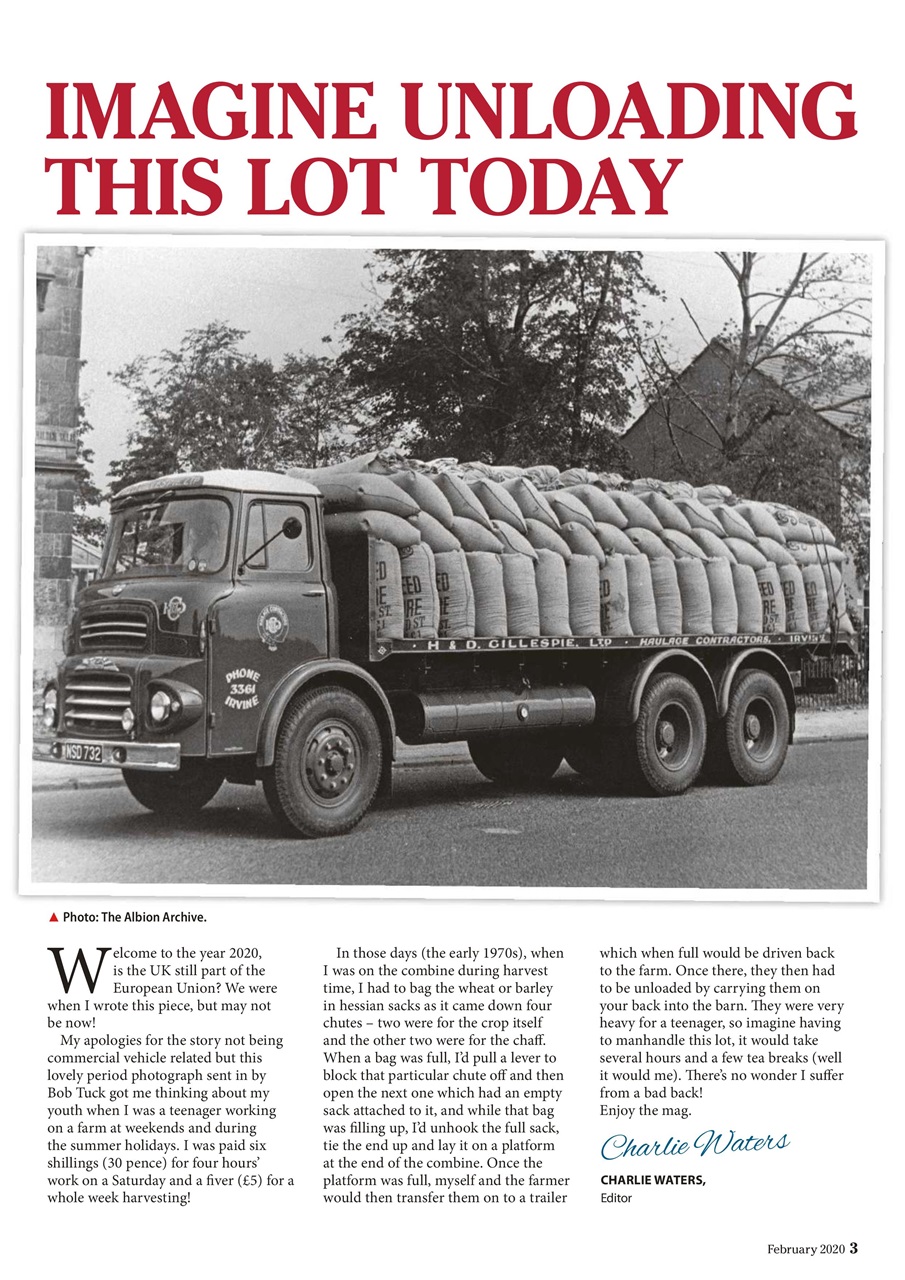 Heritage Commercials Magazine Preview Pages