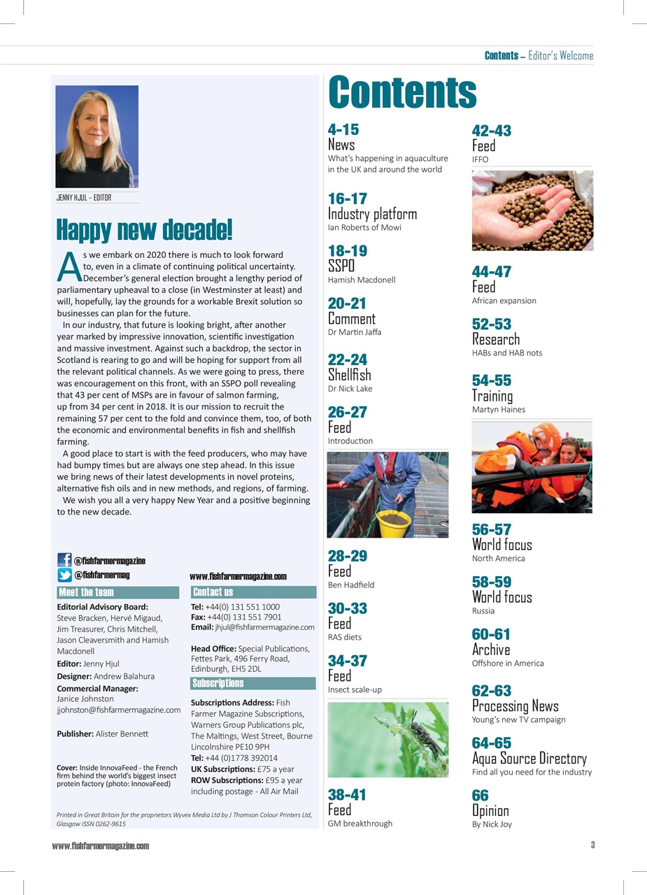 Fish Farmer Magazine Preview Pages
