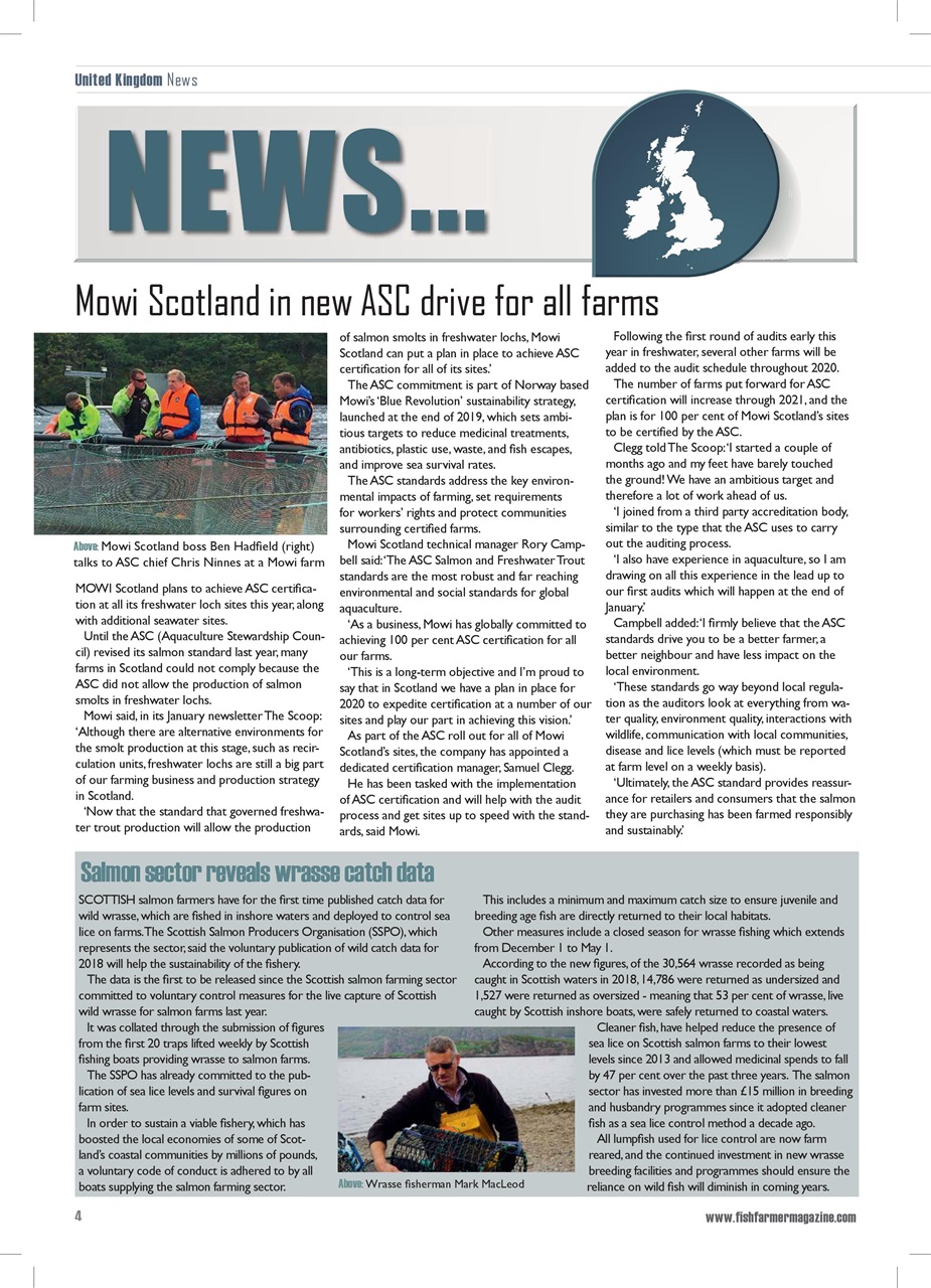 Fish Farmer Magazine Preview Pages