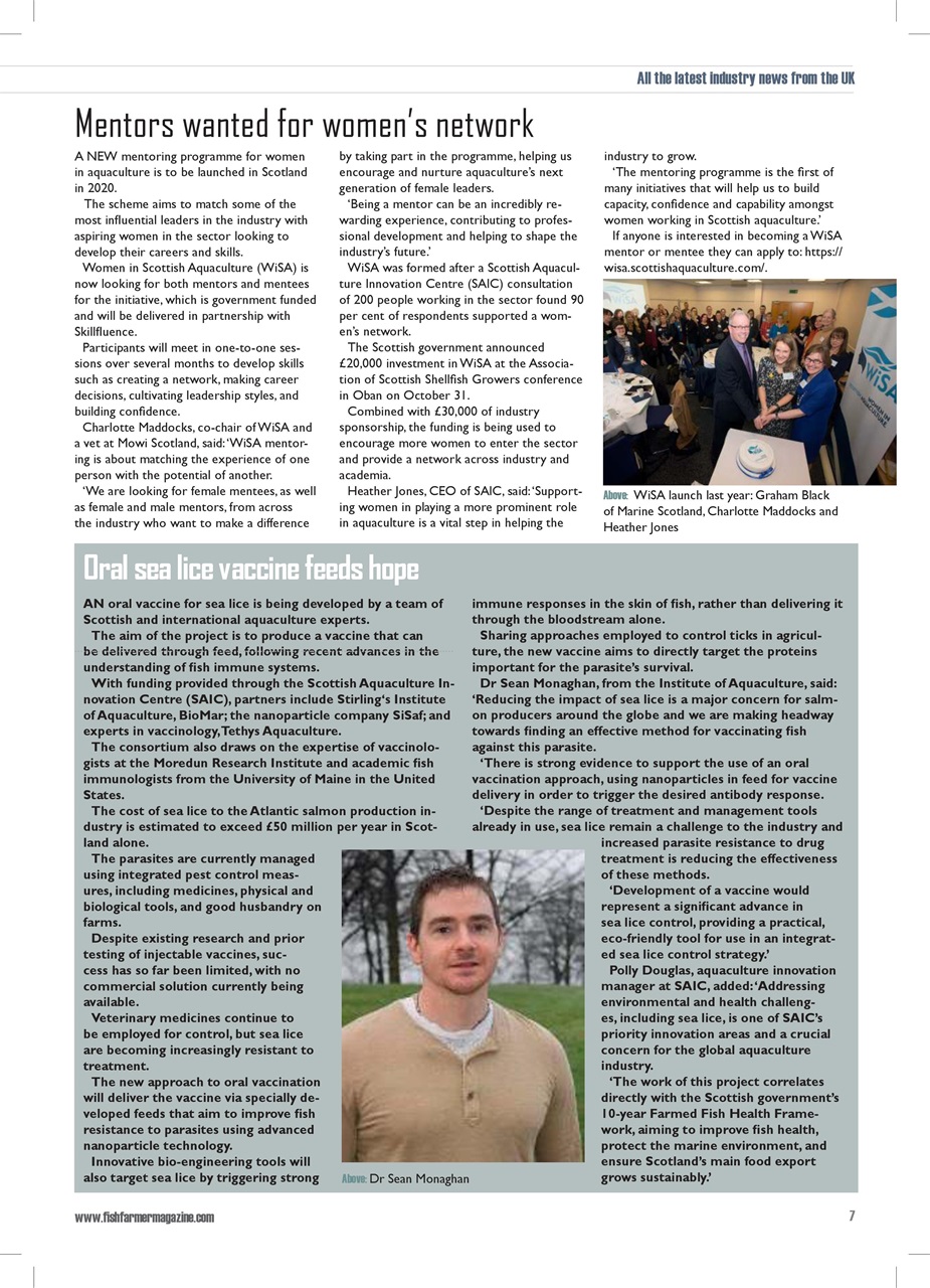 Fish Farmer Magazine Preview Pages