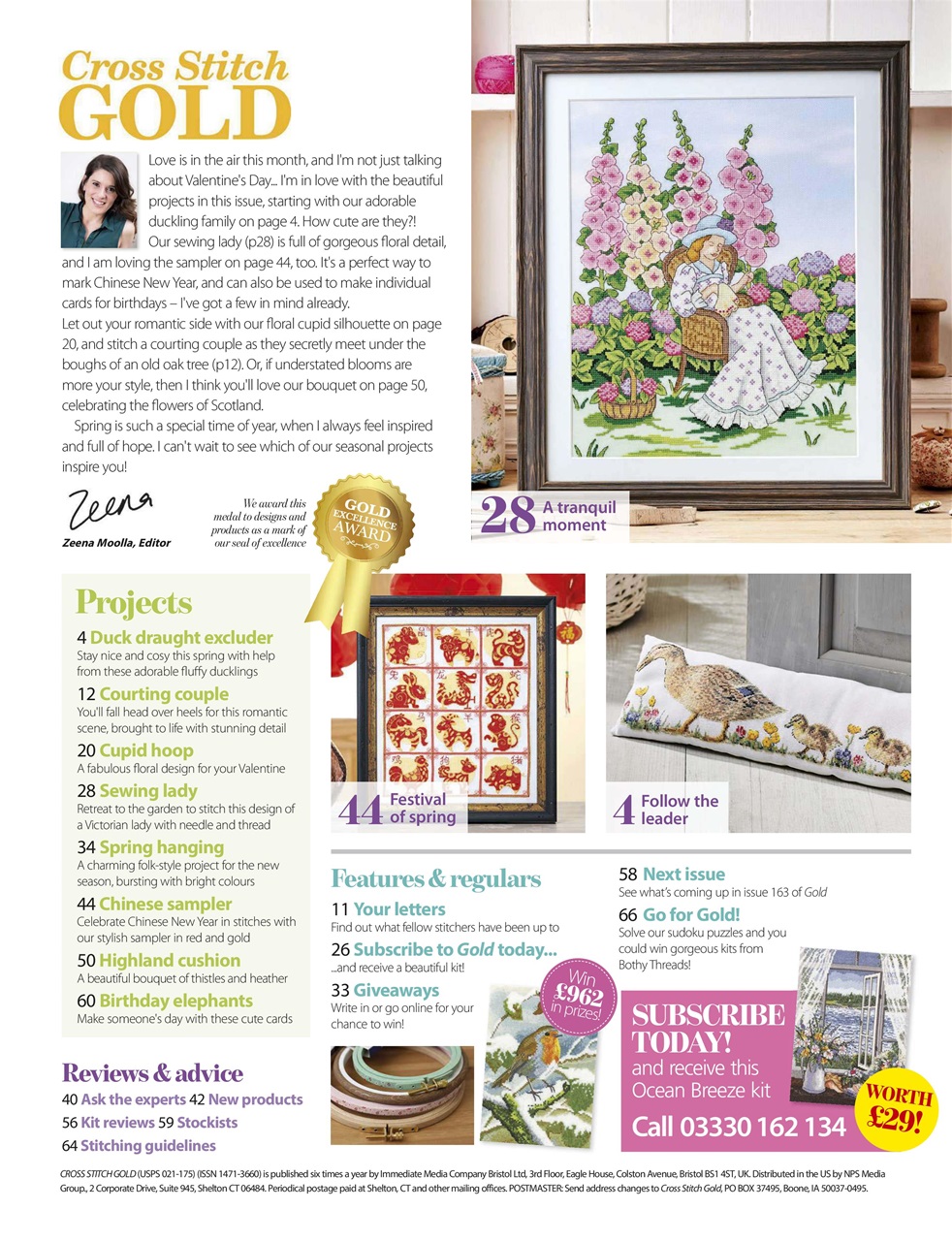 Cross Stitch Gold Preview Pages