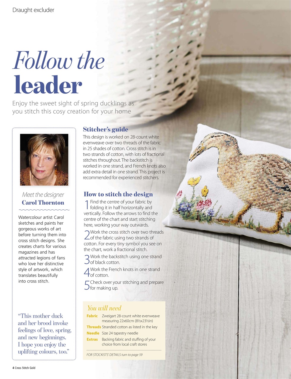 Cross Stitch Gold Preview Pages