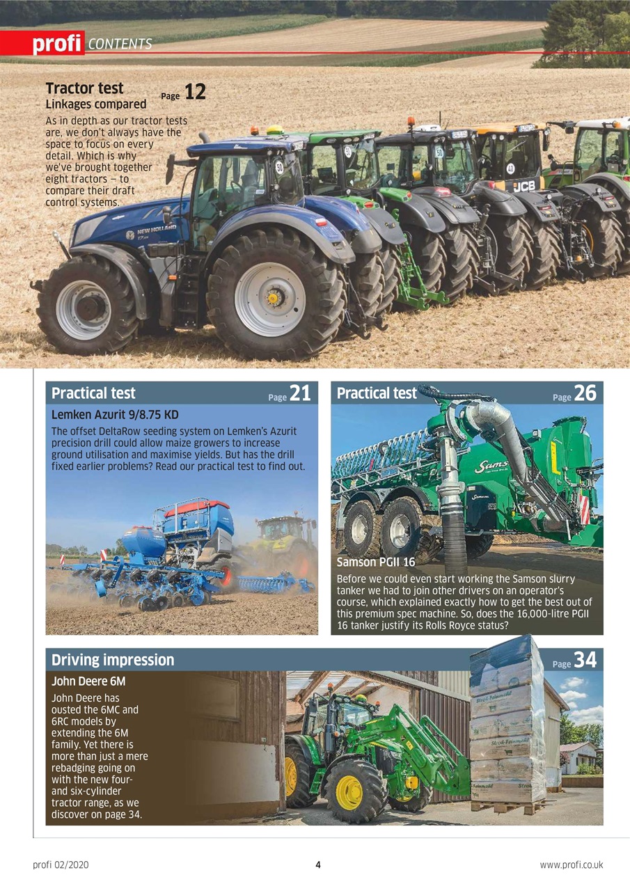 Profi International Preview Pages