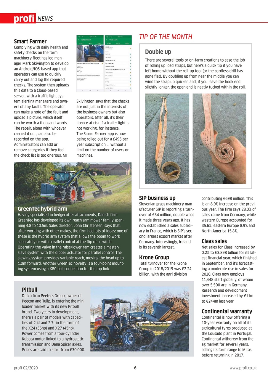 Profi International Preview Pages