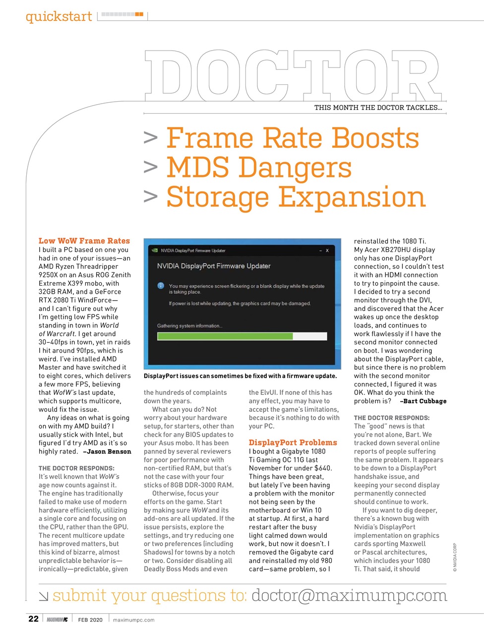 Maximum PC Preview Pages