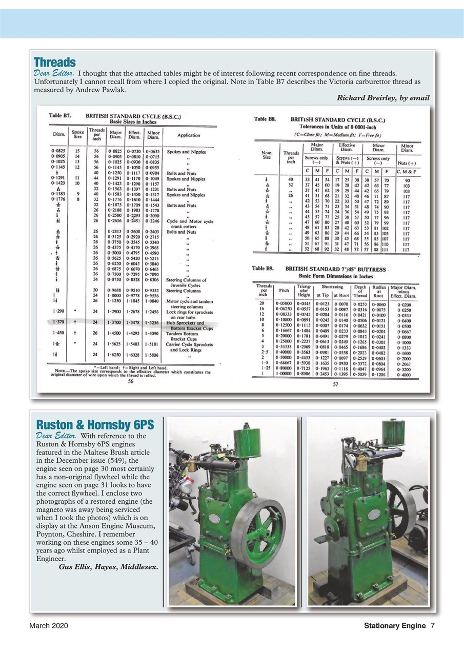 Stationary Engine Preview Pages