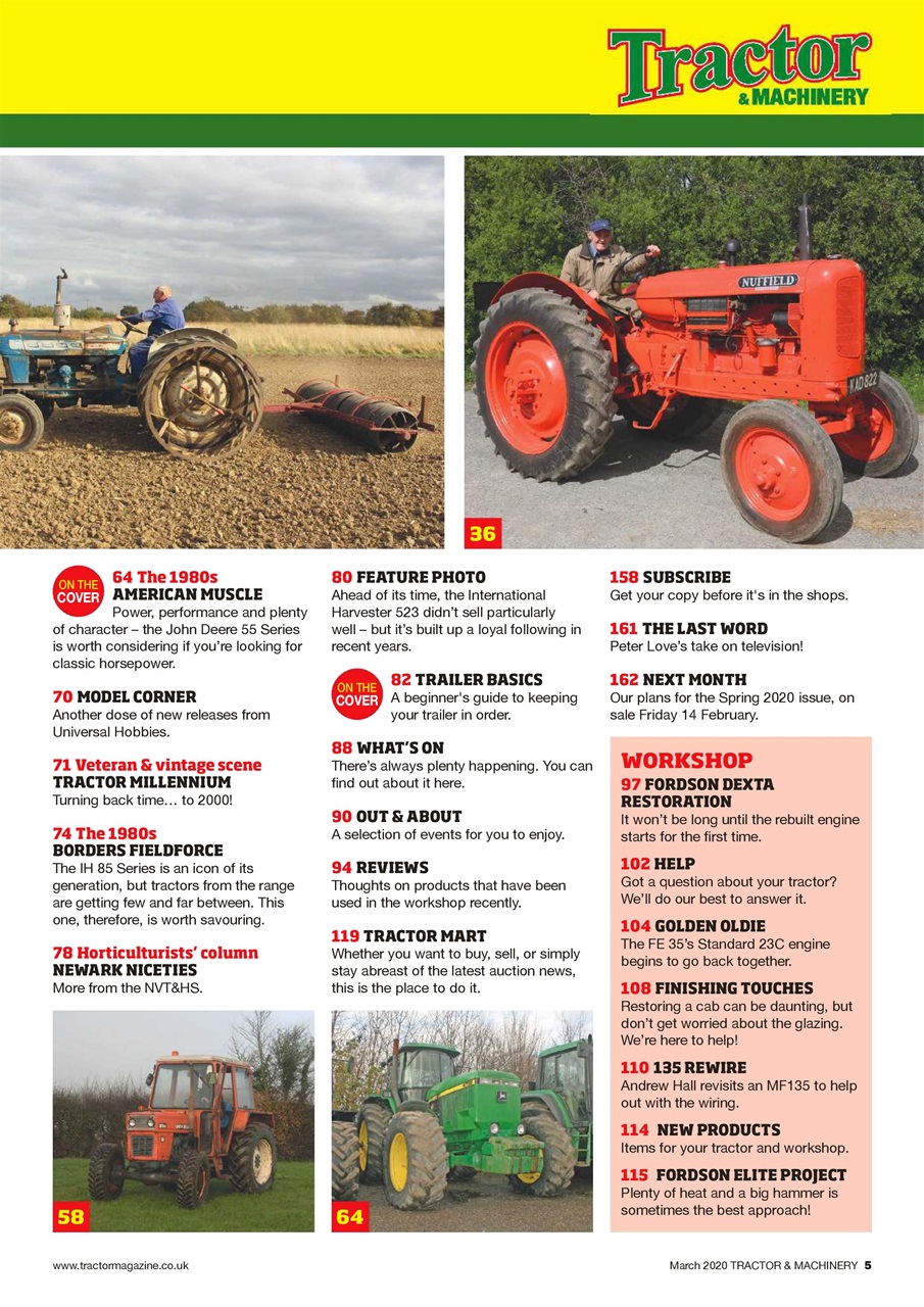 Tractor & Machinery Preview Pages