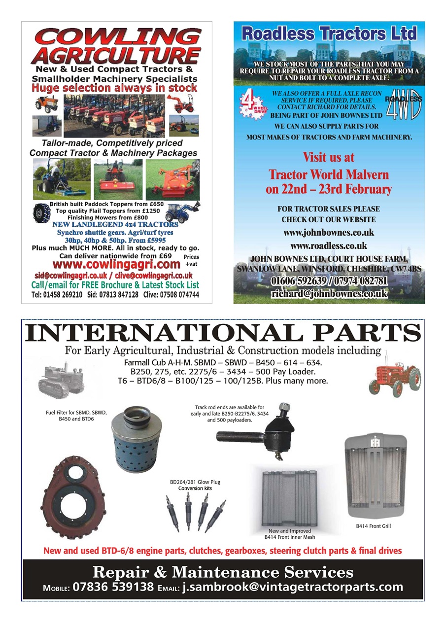 Tractor & Machinery Preview Pages