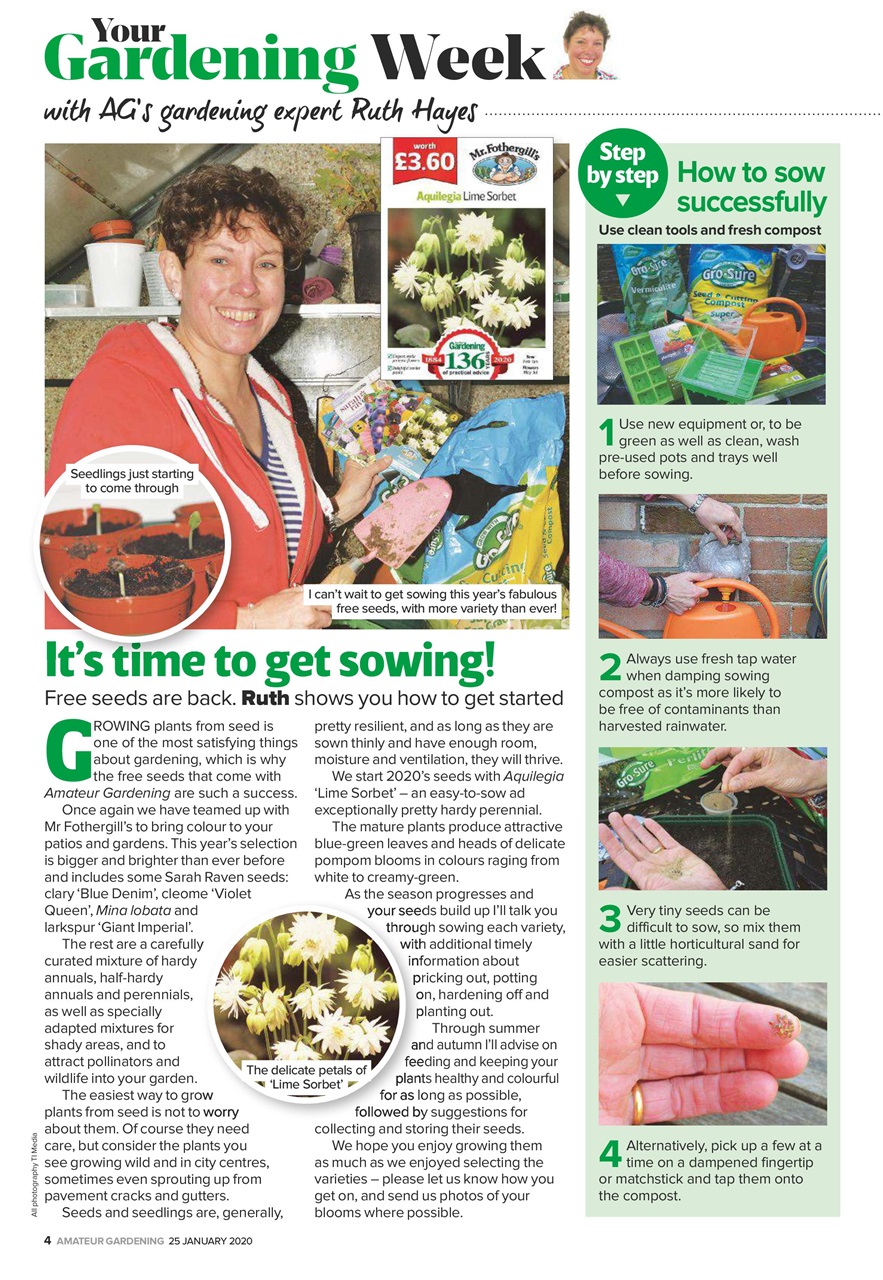 Amateur Gardening Preview Pages