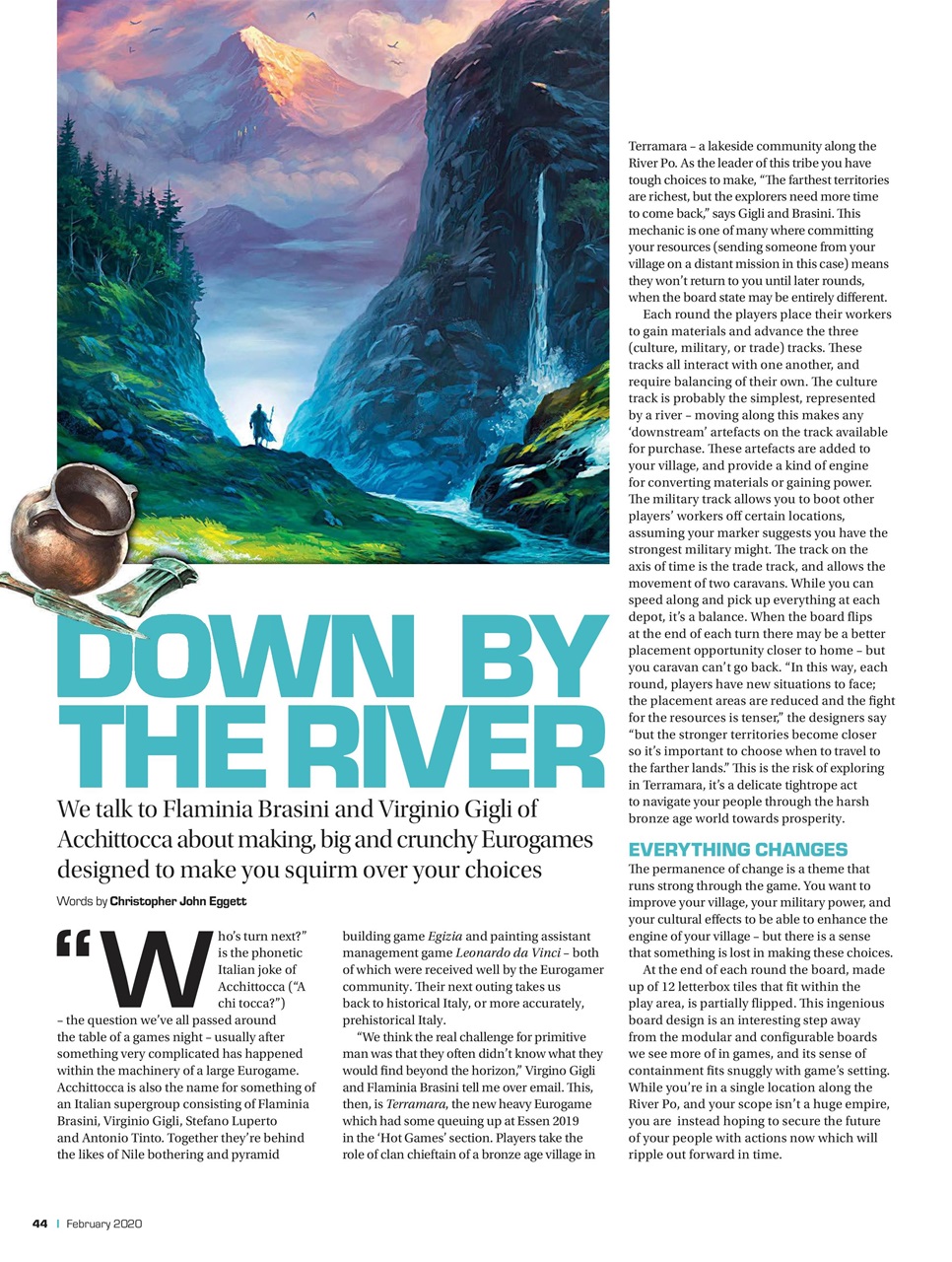 Tabletop Gaming Preview Pages