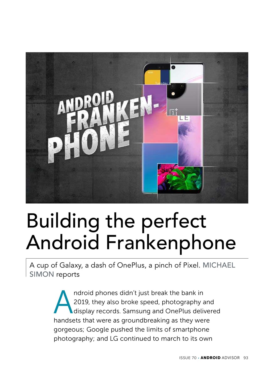 Android Advisor Preview Pages