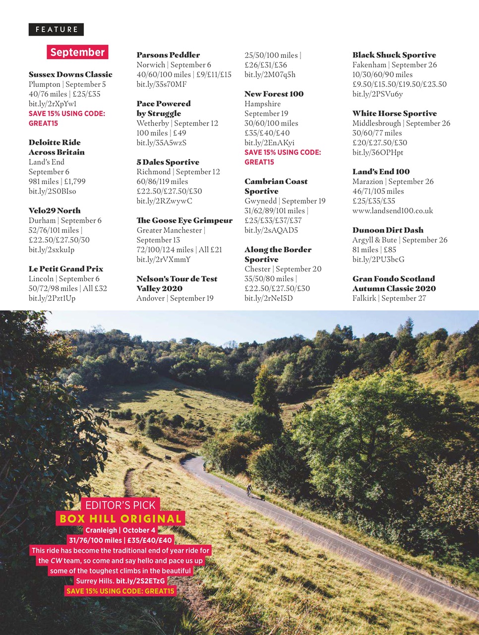 Cycling Weekly Preview Pages