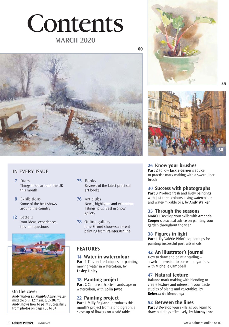 Leisure Painter & The Artist Preview Pages