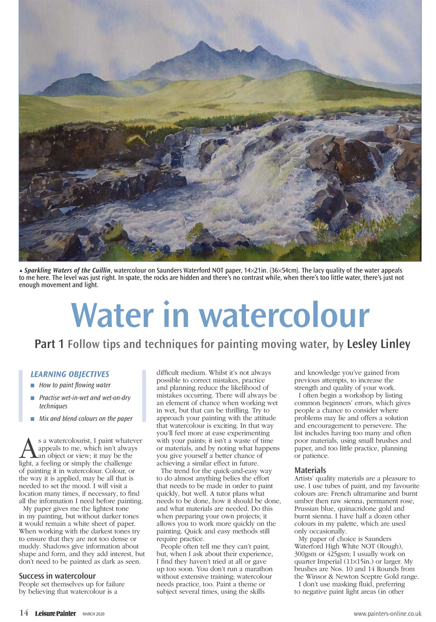 Leisure Painter & The Artist Preview Pages