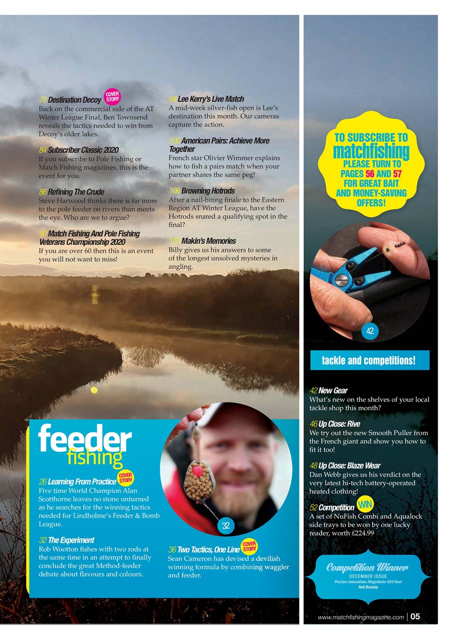 Match Fishing Preview Pages
