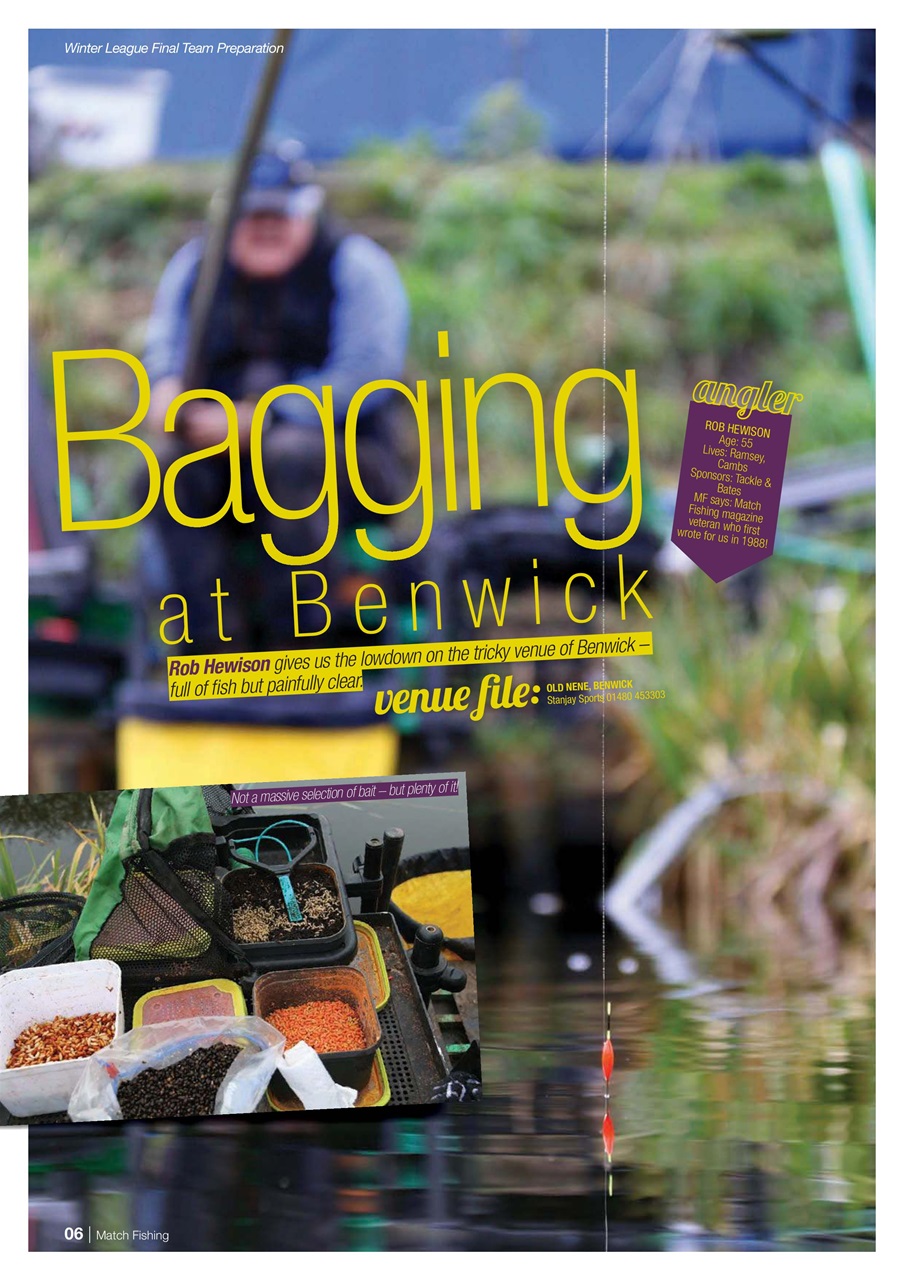 Match Fishing Preview Pages