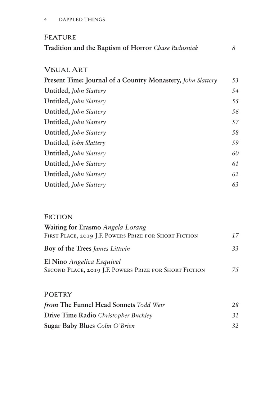 Dappled Things Preview Pages